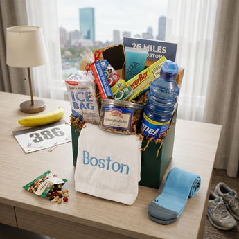 26 Miles Boston Marathon Gift Basket for runners | Boston Gift Baskets