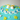 Custom Baby Name Cake in a custom fondant color palette