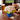I Love Boston Cupcake Bouquet with seven Boston themed cupcakes arranged as a bouquet