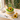 Sunflower cake with a large piped buttercream sunflower on top and green sides with white dots