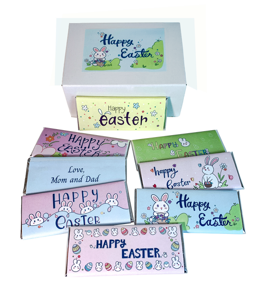 Personalized Easter Candy Bars