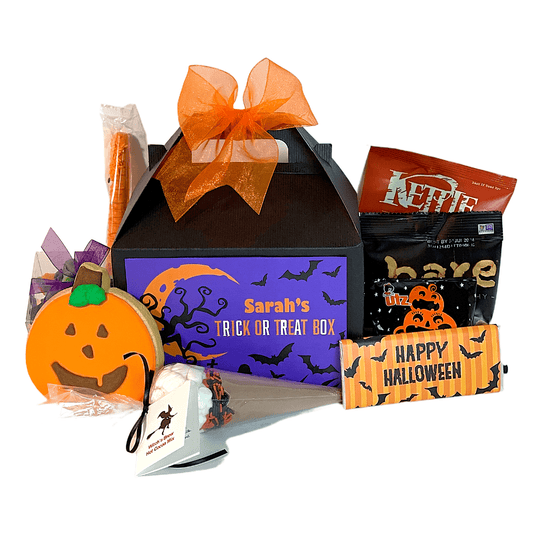 Personalized Halloween Gable Box of Treats