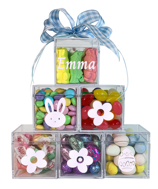 Personalized Easter Candy Pyramid