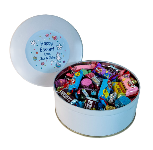 Personalized Easter Candy Tin