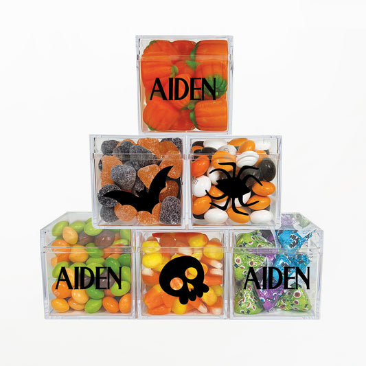Halloween Personalized Candy Pyramid
