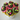 Close view of the chocolate nests and pastel candy eggs on the Easter Cupcake Bouquet