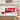 Valentine's Day Personalized Candy Tackle Box, a clear tackle box of red and pink candy with a personalized name, on a kitchen table after school