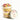 Small cupcake in a jar with colorful sprinkles and a customizable 'Olivia's Bridal Shower' label on a white background