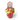Decorative birthday bucket with cupcake-shaped cookies and a 'Happy Birthday Monica!' sign on a white background.