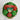 Decorative cupcake bouquet with red, green, and white frosting on a marble background