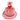 Valentine's Day cake with pink frosting, ruffles, and a 'Happy Valentine's Day' topper.