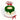 Christmas-themed cake with green icing, red ribbon, and 'Merry Christmas' topper on a white background