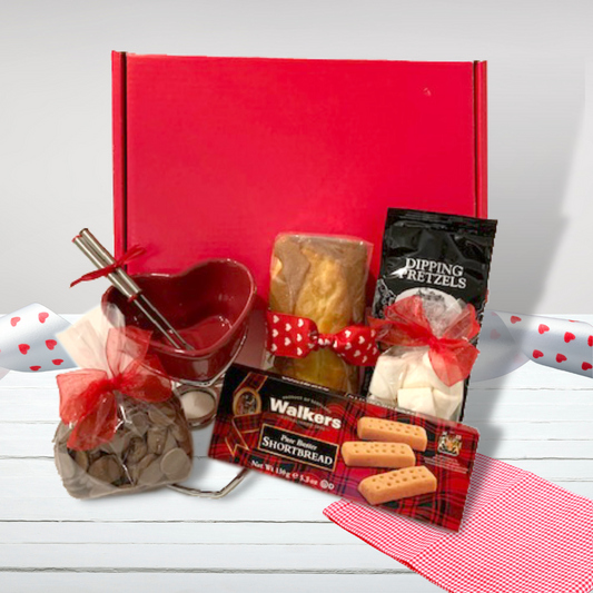 Valentine's Day Fondue Gift Box