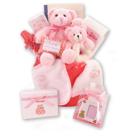 Baby Girl Gift Basket - Giovanni's Gift Baskets & Specialty Foods