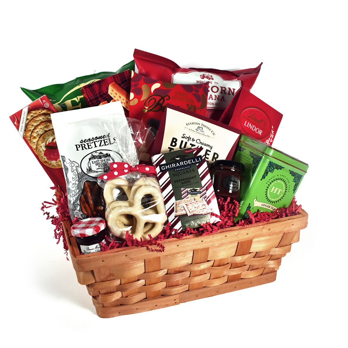 Holiday Cheer Christmas Gift Basket