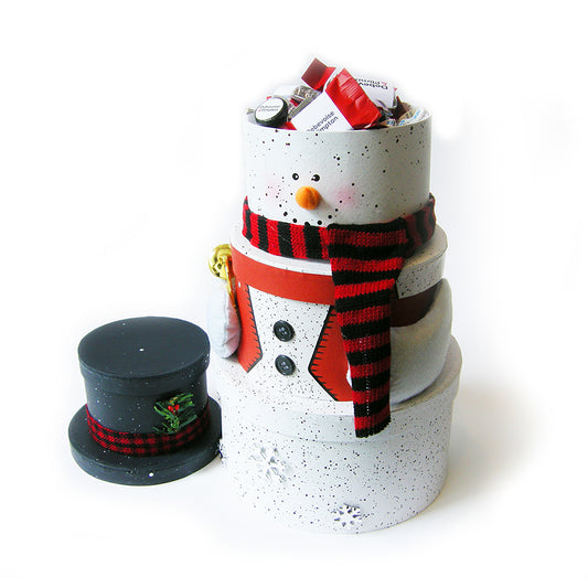 Snowman Tower Gift Boxes