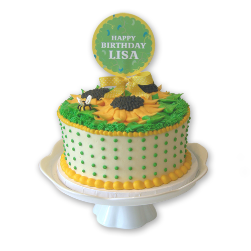 Sunflower Cake - 8"