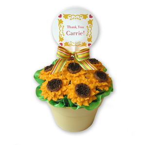 Thank You Sunflowers Cupcake Bouquet