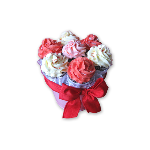 Valentine Cupcake Bouquet