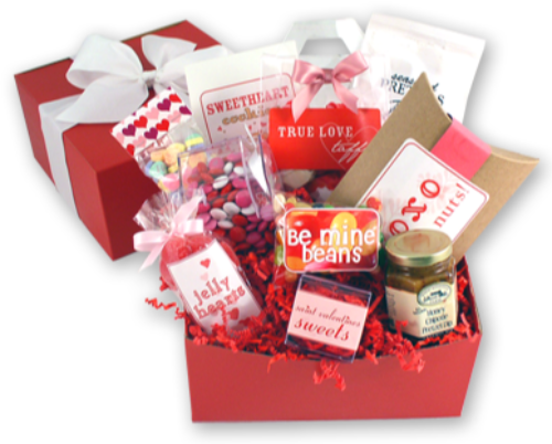 Valentine Pleaser Valentine s Day Gift Basket Boston Gift Baskets